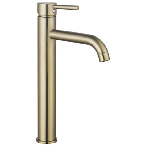 FugaFlow Eccelente Sobrado Mitigeur lavabo rehaussé 33.1cm Laiton brossé (1/4)
