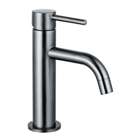 FugaFlow Eccelente Sobrado Slim Slim Mitigeur lavabo monotrou Gun metal (1/4)