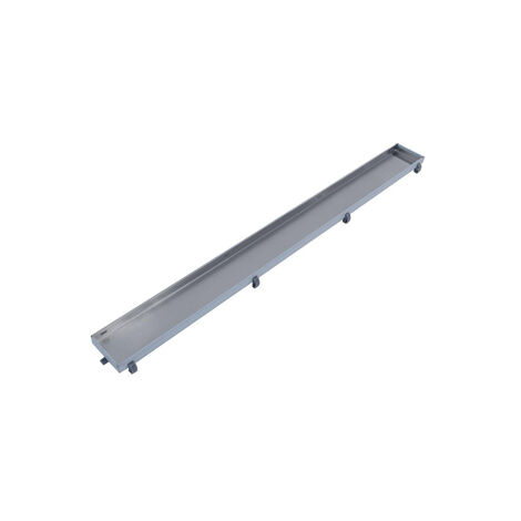 FugaFlow Eccelente Anta Grille à carreler 60cm acier inoxydable (1/4)
