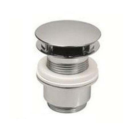 Plieger, designplug, sans trop-plein, 63mmx5/4, pour épaisseur de sol 45 60mm, chrome (1/3)