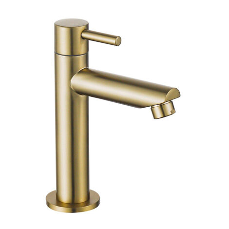 FugaFlow Eccelente Sobrado Robinet lave-mains - 14.4cm - eau froide - Laiton brossé PVD