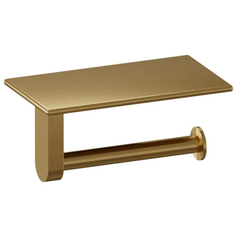 Brauer Porte-papier toilette - 18cm - Or brossé