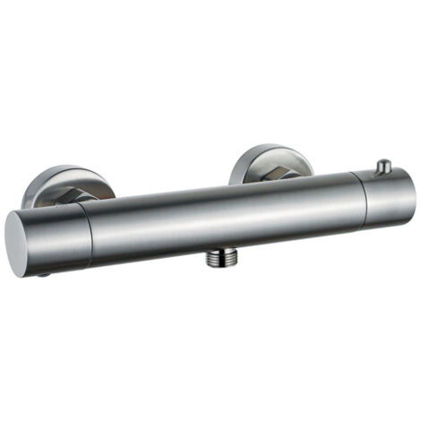 FugaFlow Eccelente Sobrado Mitigeur thermostatique douche à poser Inox brossé PVD (1/4)