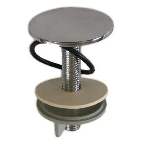 De beer bouchon de trou de robinet 50mm chrome (1/3)