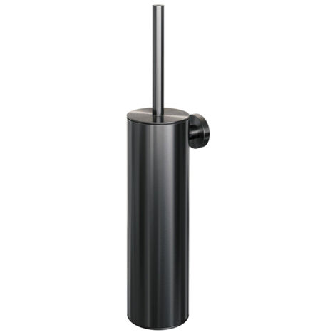 Brauer Gunmetal Edition porte-brosse de toilette - mural - PVD - gunmetal brossé (1/4)