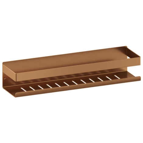 Brauer Etagère de douche - 40x10cm - Cuivre brossé