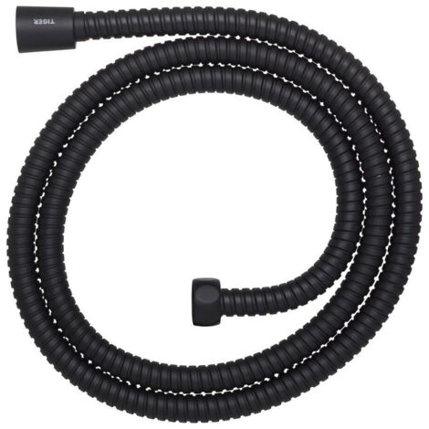 Tiger Splash Flexible de douche - 1/2x150cm - noir