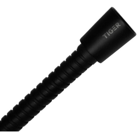 Tiger Splash Flexible de douche - 1/2x150cm - noir
