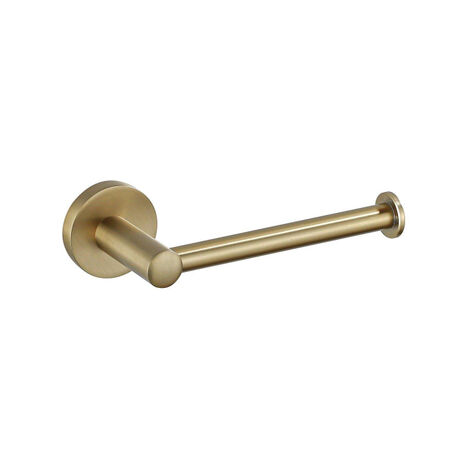 FugaFlow Eccelente Sobrado Réserve papier toilette rond Or brossé