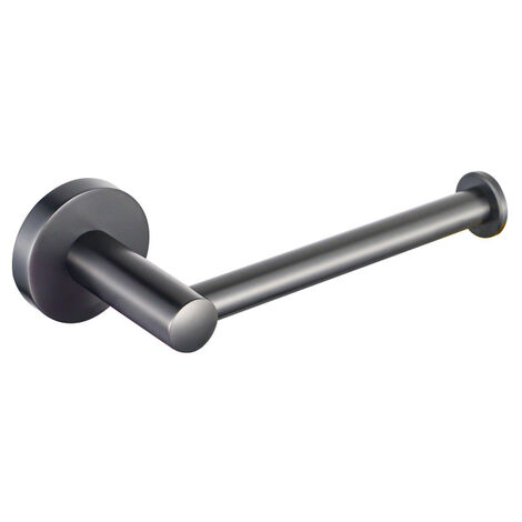 FugaFlow Eccelente Sobrado Porte-rouleau papier de réserve rond Gunmetal (1/4)