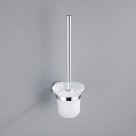 FugaFlow Eccelente Sobrado brosse WC rond Chrome (1/4)