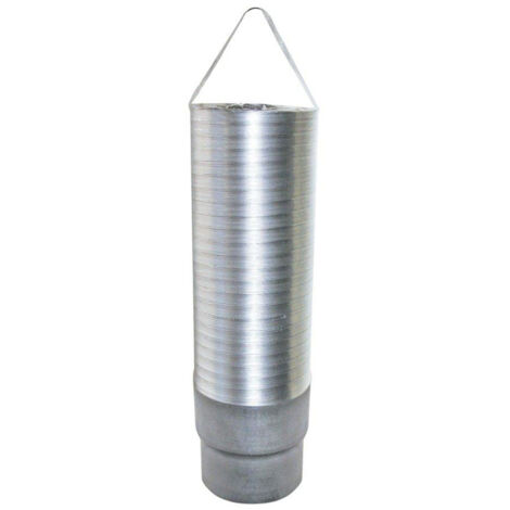 Go by Van Marcke flexible d'évacuation ventilation Ø 110mm x 1m aluminium (1/2)