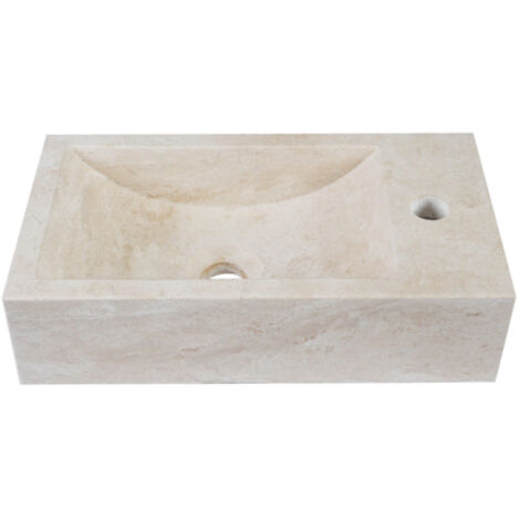 Saniclass Travertine Lave-mains - travertin jaune