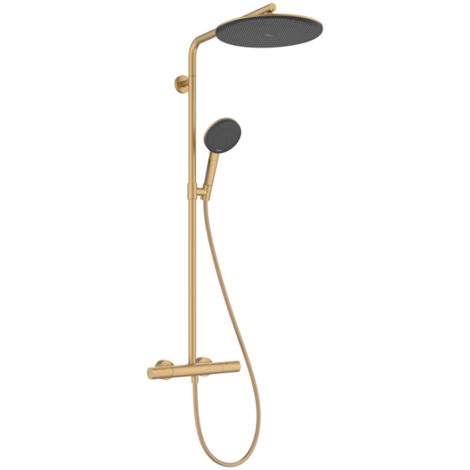 Hansgrohe Raindance alive showerpipe - 300 1 jet Puro Ecostat Element bronze (1/5)