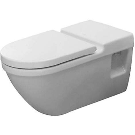Duravit – WC suspendu pour personnes à mobilité réduite – Céramique sanitaire – Volume de rinçage 6L – Installation murale – Sortie arrière - 2203090000