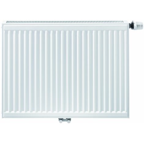 Stelrad Novello ECO radiateur panneau 50x50cm type 21 554watt 4 raccordements Acier Blanc brillant (1/2)