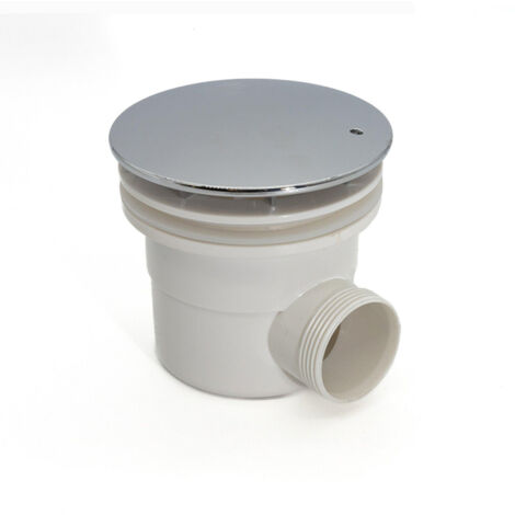 Saniclass Bonde chrome pour receveur de douche (1/3)