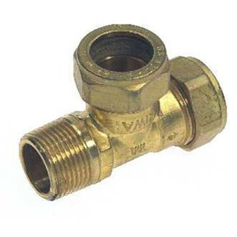 VSH Super Autofreinant T en laiton réducteur 15x15x1/2 buidr conique (1/2)