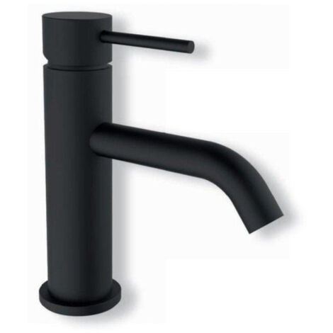 Robinet lavabo Plieger Napoli départ noir mat (1/3)