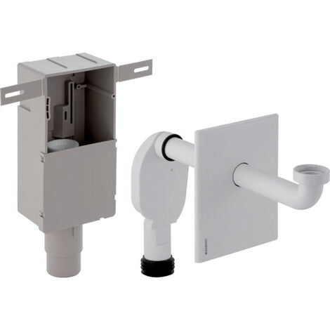 Geberit Uniflex siphon encastrable avec armoire murale encastrable 1 1/4 32mm pour lavabo - -