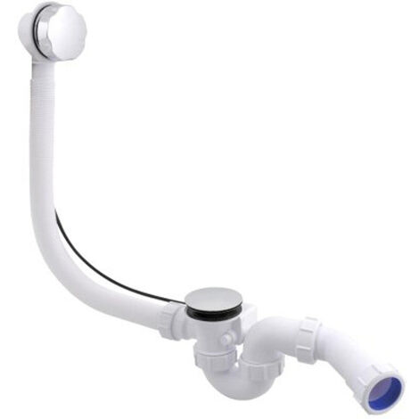 Walraven McAlpine Siphon de baignoire 70x40cm bt10 clic clac blanc (1/3)