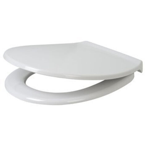 Plieger Royal abattant WC - avec couvercle - fermeture douce et déverrouillage rapide - duroplast blanc (1/5)