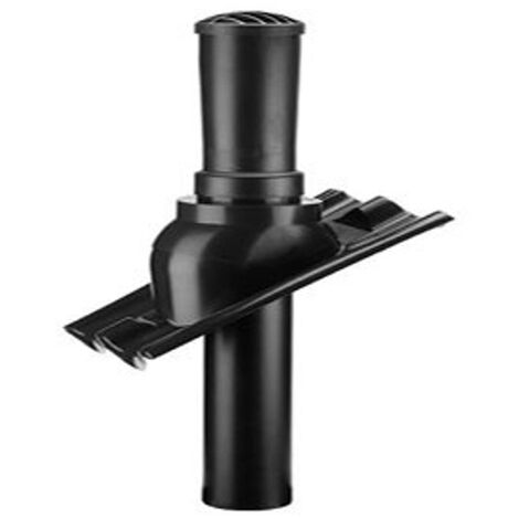 Burgerhout évent d'égout en plastique pp 110mm noir