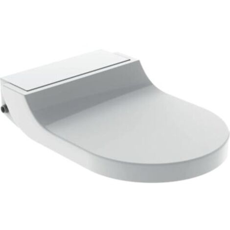 Geberit – Abattant WC japonais Duroplast – Douche oscillante avec technologie WhirlSpray – Température et jet réglables – Montage sur céramique