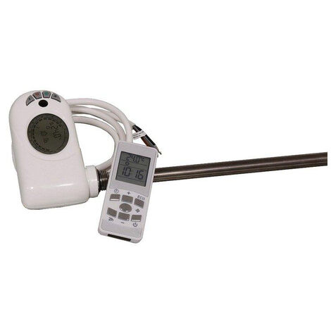 Nemo Spring Tensia2 - thermostat électronique - 1000W - avec câble - télécommande - fonctionnement mixte des radiateurs à serviettes - blanc (1/3)