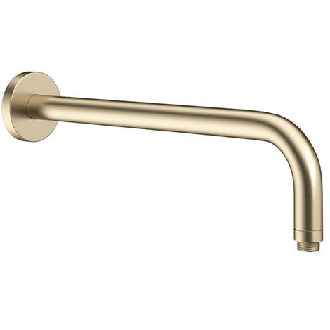 Bras de douche Crosswater Straight 31cm mural chrome