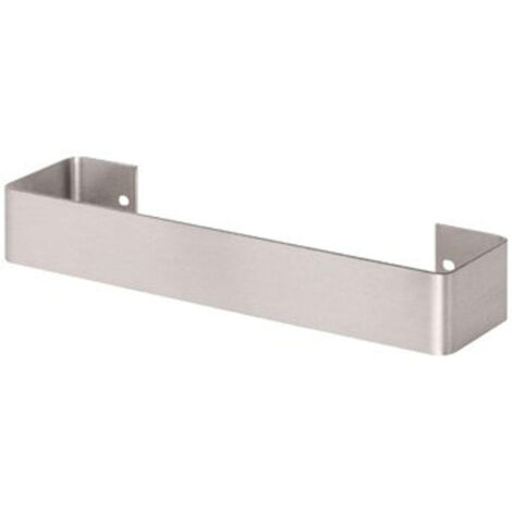 Plieger Barre porte serviette pour radiateur Cavallino (Retto) simple de 28.8 jusqu'à 30.4cm Inox (1/3)