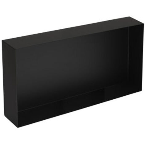 Plieger Inbox niche encastrable 60x30x10cm étanche noir (1/3)