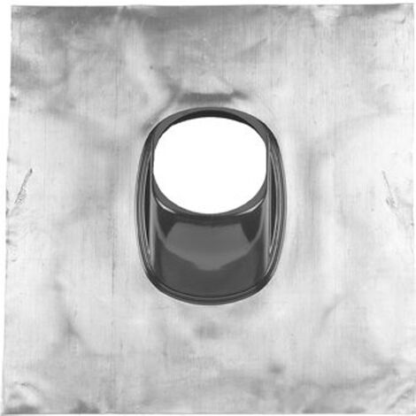 Ubbink Ubiflex chapeau de passage de toit universel 214mm 25-45° 70x1000mm noir (1/3)