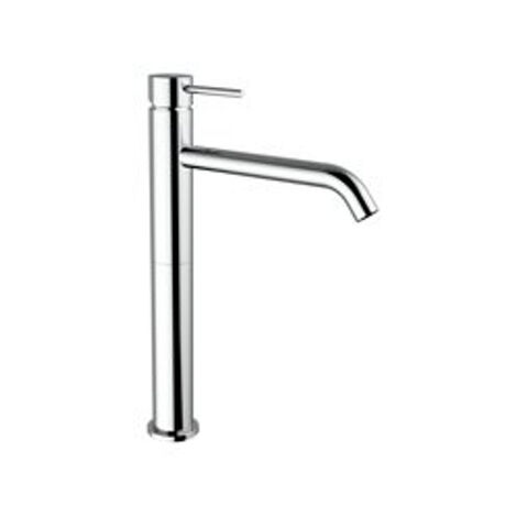 Ensemble de robinet Plieger Napoli rehaussé avec bec fixe cold start chrome (1/3)
