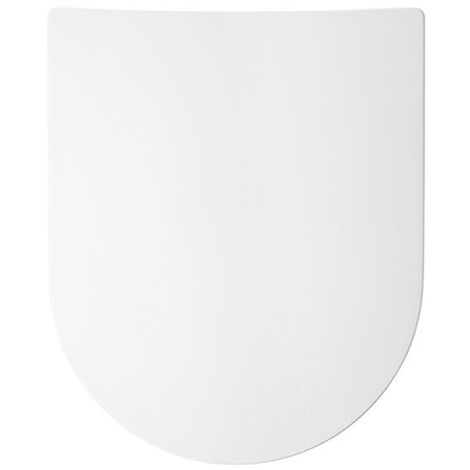 Pressalit Comfort D2 abattant WC - 50x40x36.8cm - fermeture douce & déverrouillage rapide - modèle à charnière DK3 - polygiene - blanc