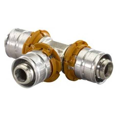 Uponor pièce t de presse 40x40x40 mm (1/2)