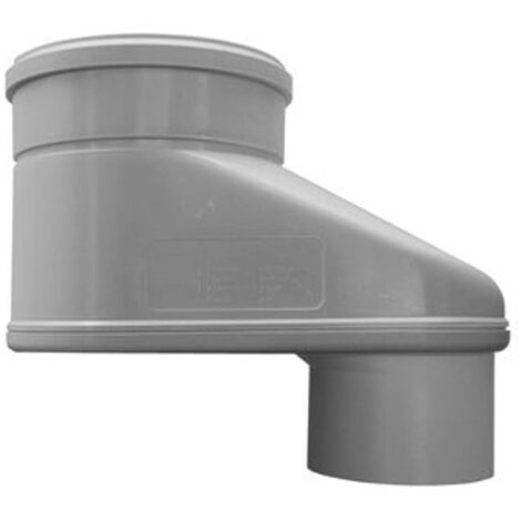 Burgerhout pièce de raccord Ø100-100/150mm en plastique (1/2)
