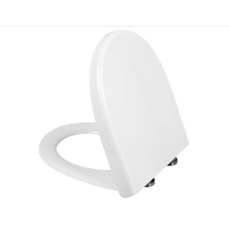 Plieger Zano abattant WC avec couvercle avec fermeture douce et abattant amovible blanc (1/4)