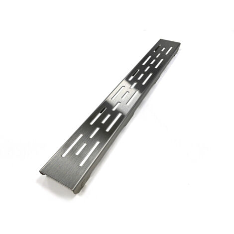Saniclass grille d'évacuation de douche 120cm acier inoxydable (1/5)
