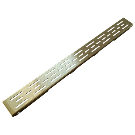 Saniclass grille de canal de douche 110cm laiton pvd (1/5)