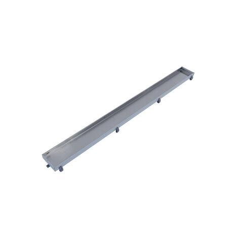 Saniclass diffuseur de carreaux 110cm acier inoxydable (1/5)