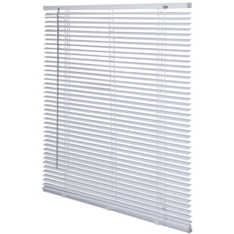Intensions Jalousie 200x175x5cm lamelles 2.5cm aluminium Blanc