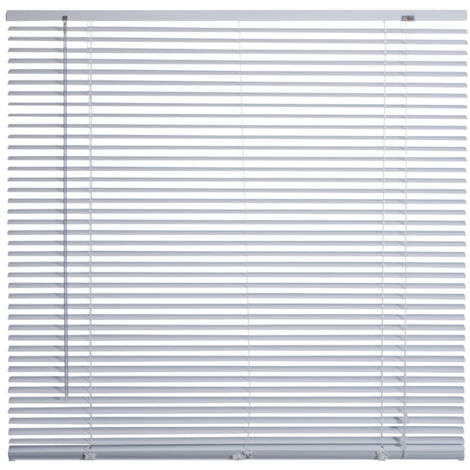 Intensions Jalousie 200x175x5cm lamelles 2.5cm aluminium Blanc