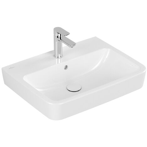 Villeroy & Boch O.novo lavabo - 60x46cm - avec trop-plein 1 trou de robinet blanc