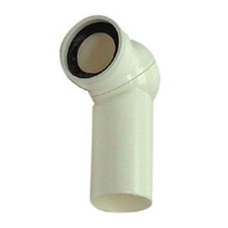 ABU Coude WC réglable 110mm 0 90° réglable blanc (1/2)