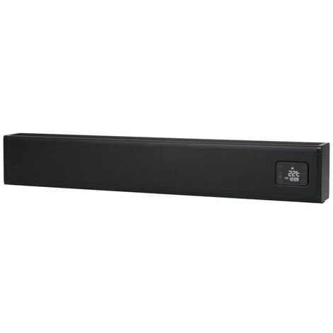 Eurom Alutherm plinthe 2000 WiFi radiateur convecteur bas 2000 watt noir