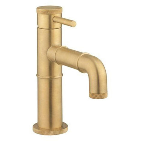 Crosswater MPRO INDUSTRIAL Robinet de lavabo - 15.9cm - Bec 11.2cm - laiton brossé (1/2)