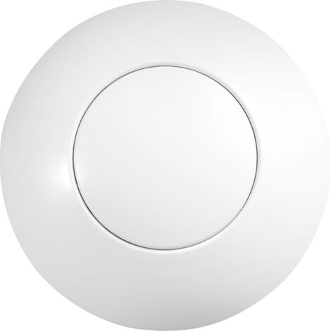 Plaque De Commande WISA Kantos – Blanc Brillant – Pour Chasse D’eau WISA XT – 208 X 111 Mm – Fixation Incluse