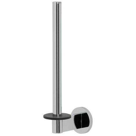 Porte-rouleau De Réserve Tiger Boston - Acier Inoxydable Poli, Pour 2 Rouleaux - 6x23.5x8.6 Cm, Montage Invisible