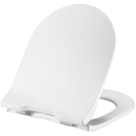 Pressalit Projecta D Solid Pro Polygiene Abattant WC Avec Couvercle Softclose Blanc - 1008011